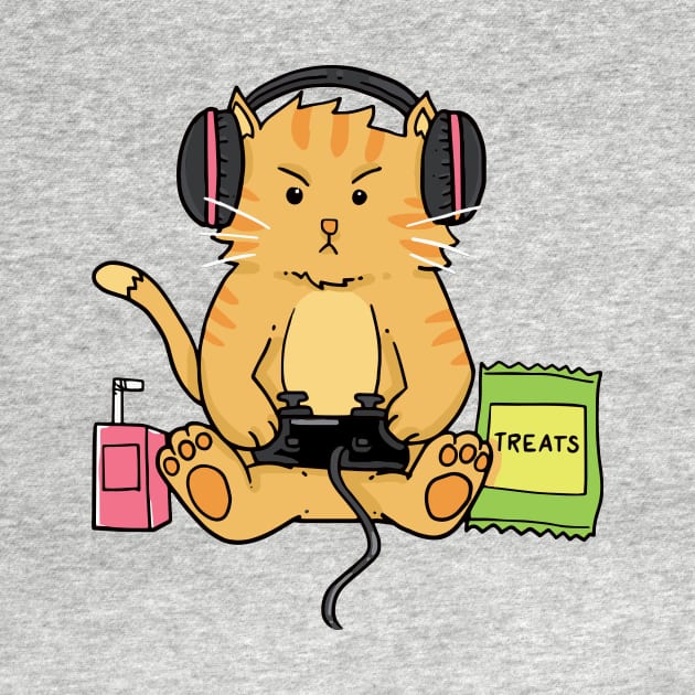 Gamer Cat by Nowhereman78